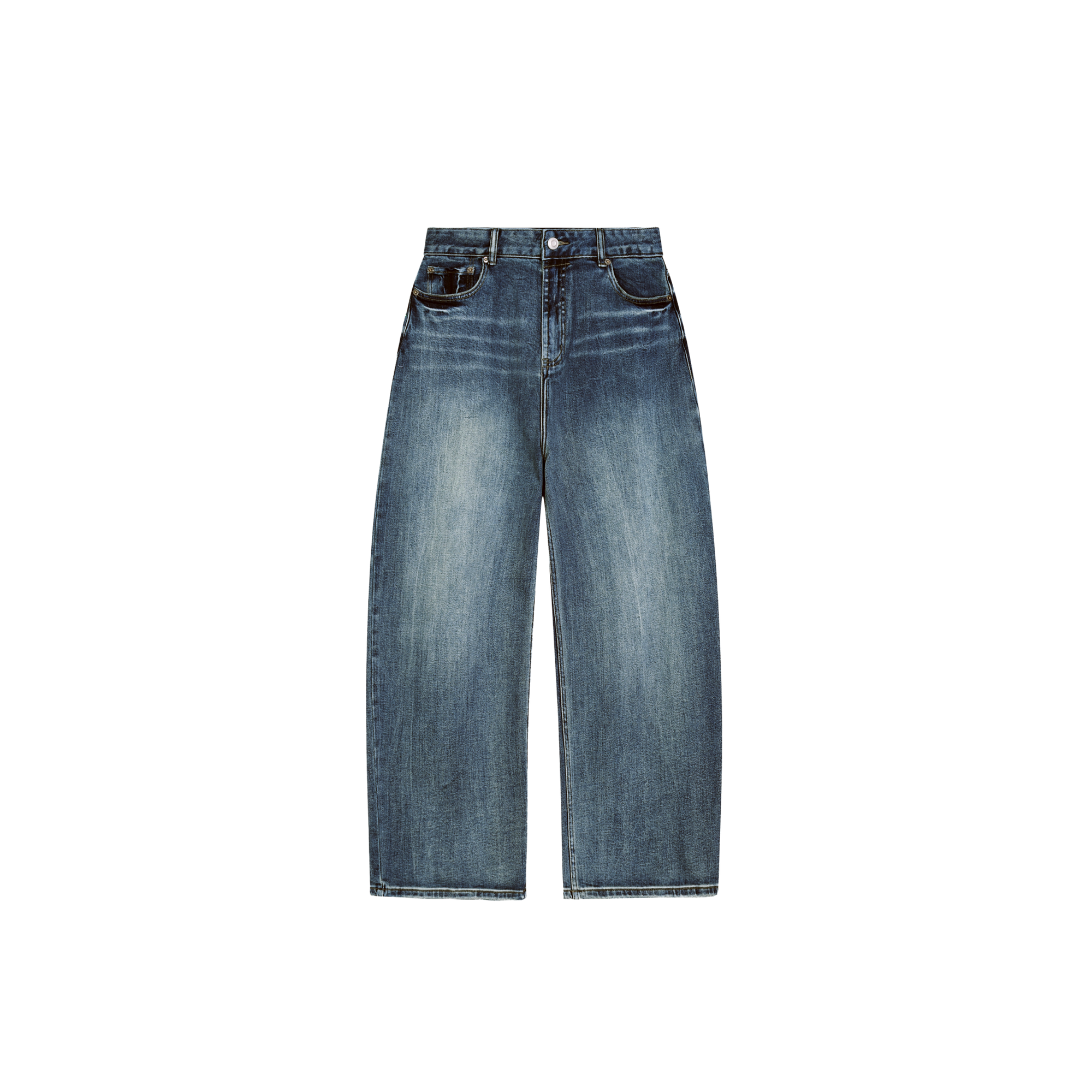 Sea Peoples Sun Fade Wide Leg Denim Jeans