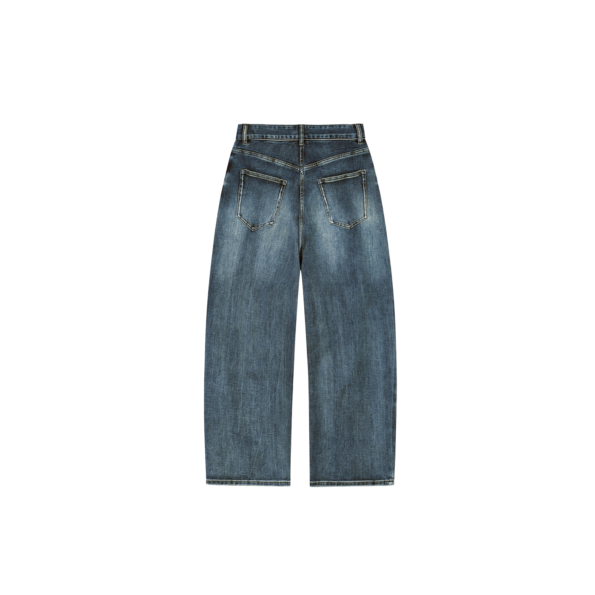 Sea Peoples Sun Fade Wide Leg Denim Jeans