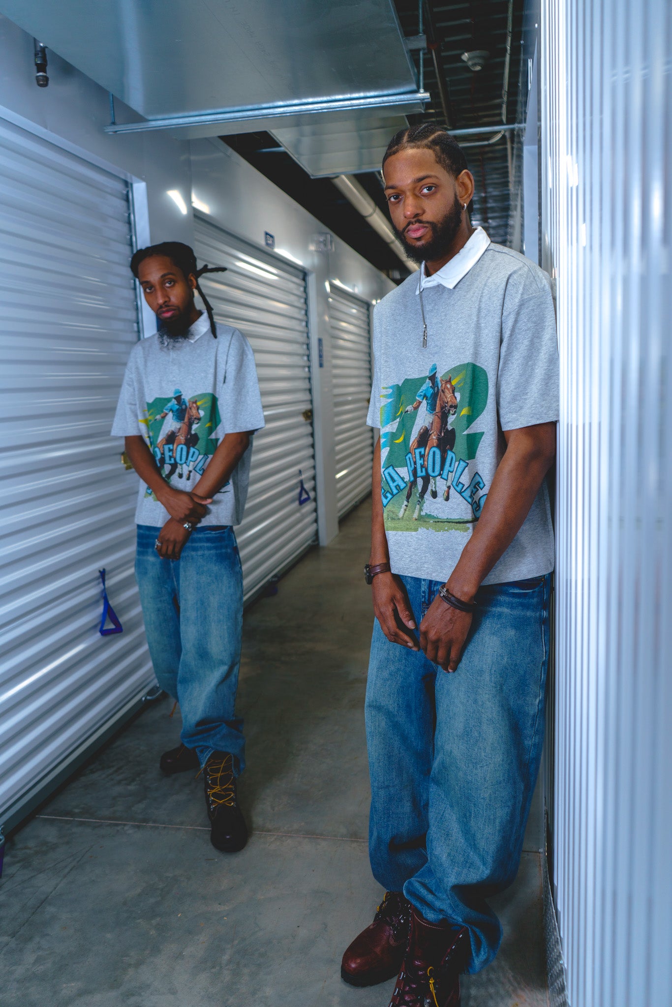 Sea Peoples Polo Club Graphic Polo Tee